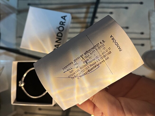 Pandora 18 cm bileklik - Görsel 5