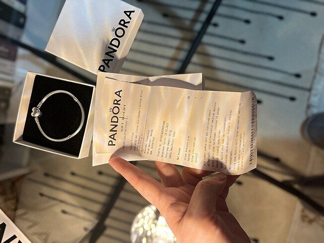 Pandora 18 cm bileklik - Görsel 6