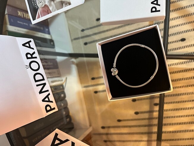 Pandora 18 cm bileklik - Görsel 9