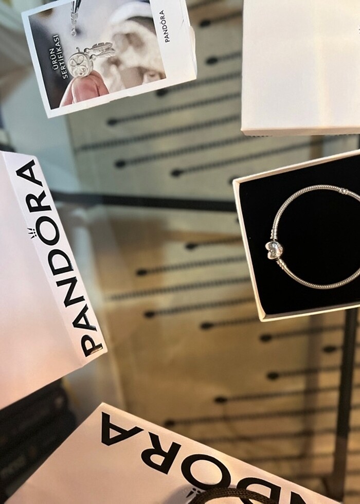 Pandora 18 cm bileklik - Görsel 3