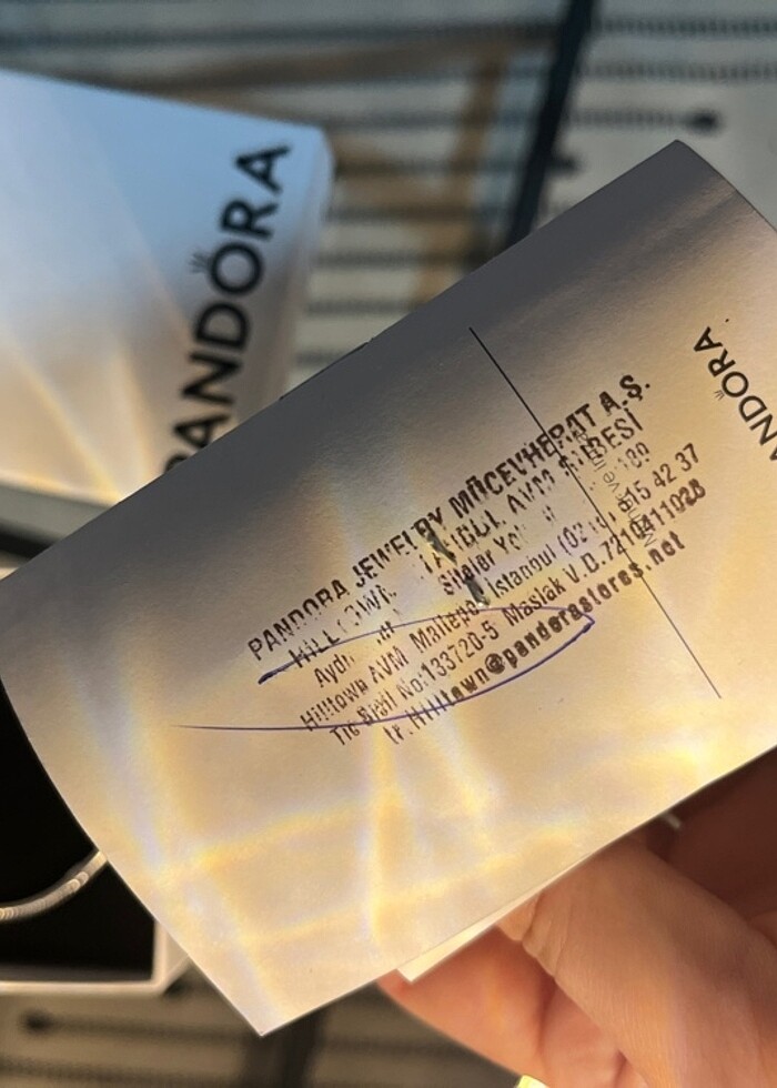 Pandora 18 cm bileklik - Görsel 5