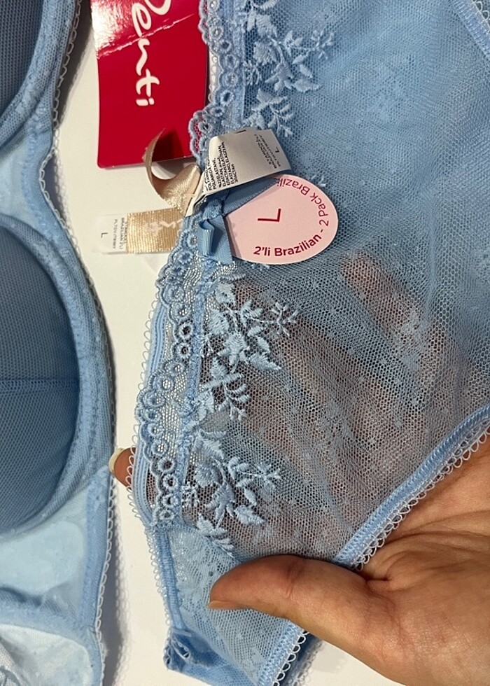 Penti iç çamaşırı takımı 80B - Görsel 5