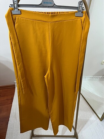 Bol paça kumaş pantolon