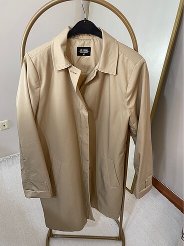 40 Beden camel Renk Trenchcoat