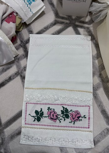 İşlemeli küçük Mutfak Havlusu - Görsel 2