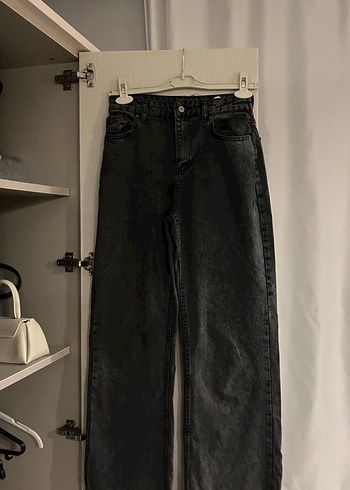 Defacto Yuksek Bel Siyah Denim Jean