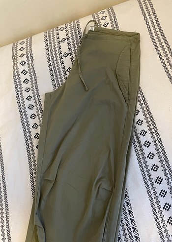 26 Beden haki Renk kadın haki renk paraşüt pantolon