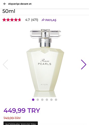 Beden Orijinal Avon Bayan parfümler tanesi 200 lira