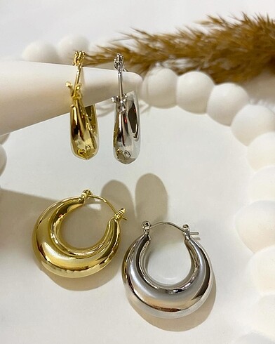 Diğer Gold küçük halka küpe