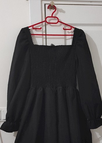goth gotik lolita mini elbise - Görsel 4