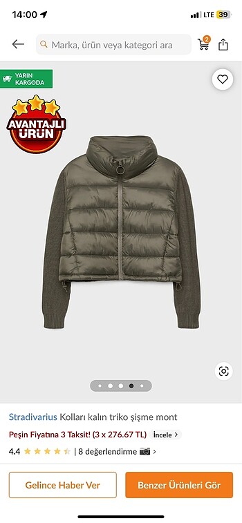 Stradivarius Ceket