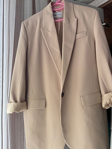 Paulmark Bej blazer ceket