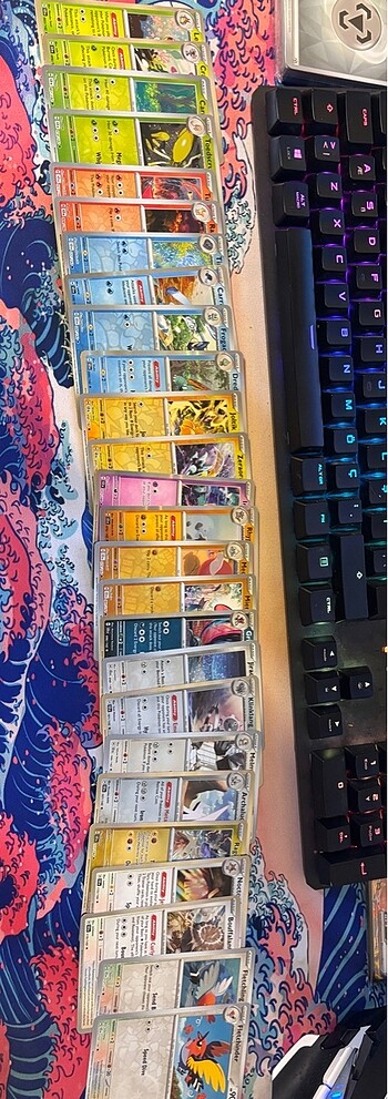 Pokemon Scarlet Violet 1-142 tekrarsız bulk