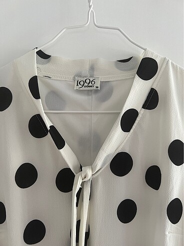 Journey Puantiyeli Elbise - Görsel 3