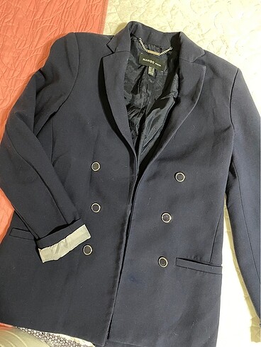 Mango Lacivert Blazer
