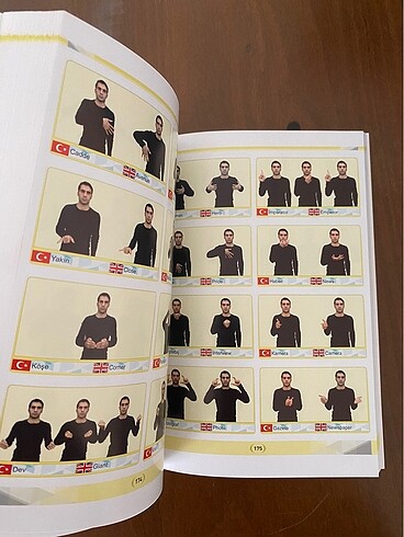  Kitap işaret dili resimli