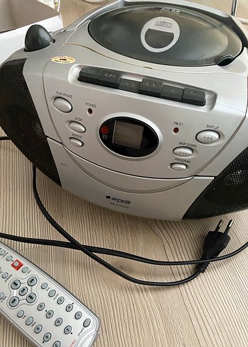 Gri Renkli Müzik Sistemi Kumandalı - Görsel 3