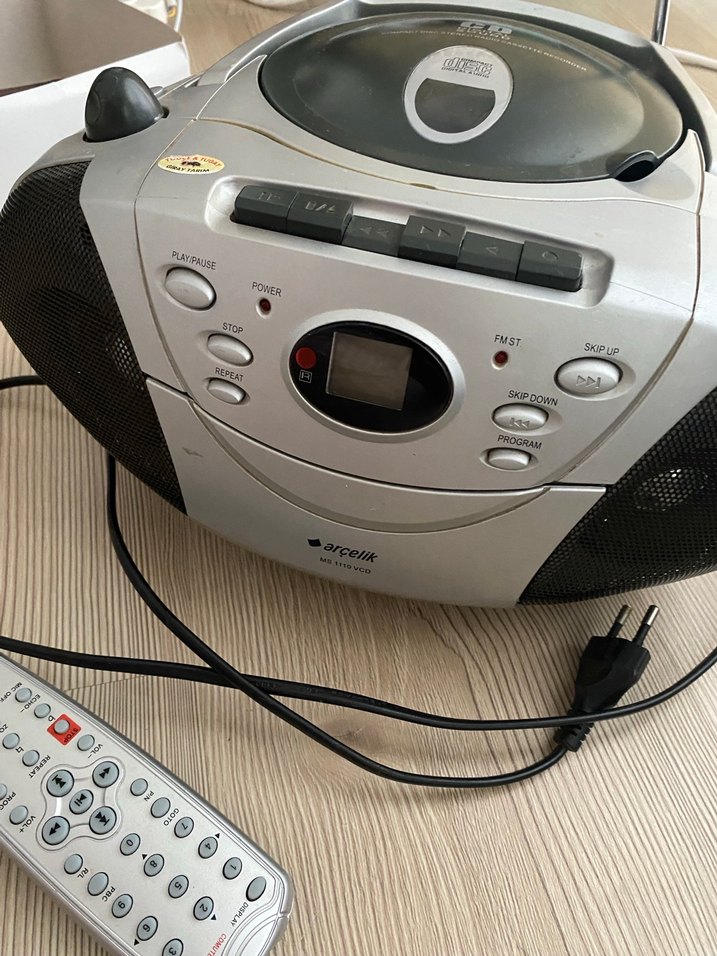 Gri Renkli Müzik Sistemi Kumandalı - Görsel 3