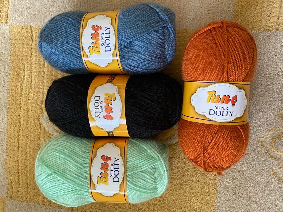 Renkli Tina Örgü İplik Seti - Görsel 2