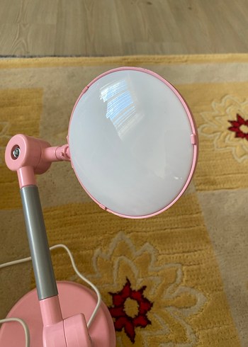 Pembe Ayarlanabilir Masa Lambası - Görsel 5