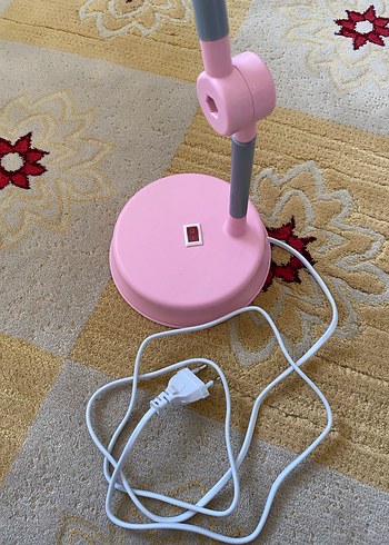 Pembe Ayarlanabilir Masa Lambası - Görsel 2