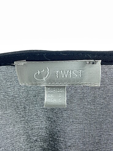 36 Beden siyah Renk Twist Bluz %70 İndirimli.