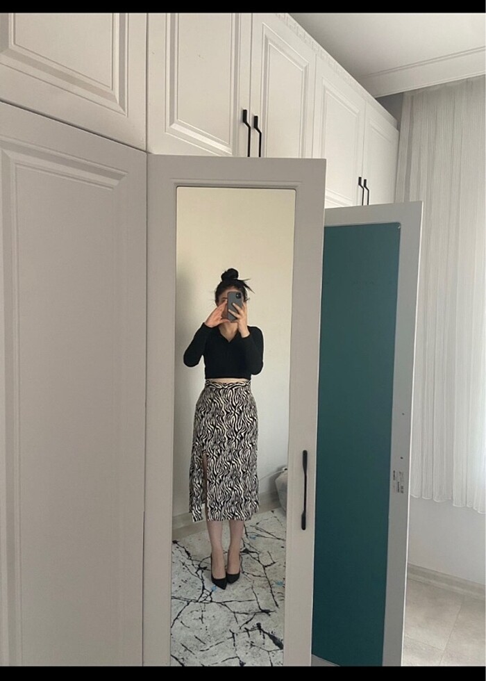 Midi boy etek - Görsel 2