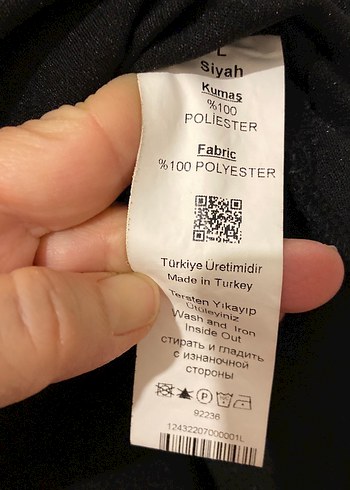 ADL bayan elbise L beden siyah - Görsel 2