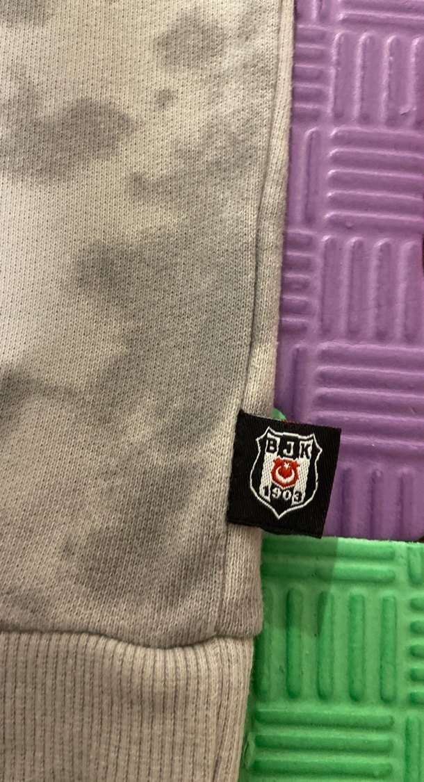 BJK  yuvası Gri Desenli Erkek çocuk Sweatshirt 6 yaş - Görsel 4