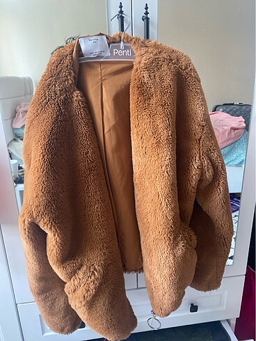 Peluş mont
