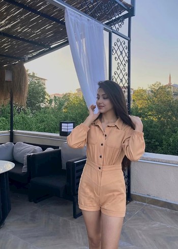 Uzun Kollu Mini Tulum - Görsel 3