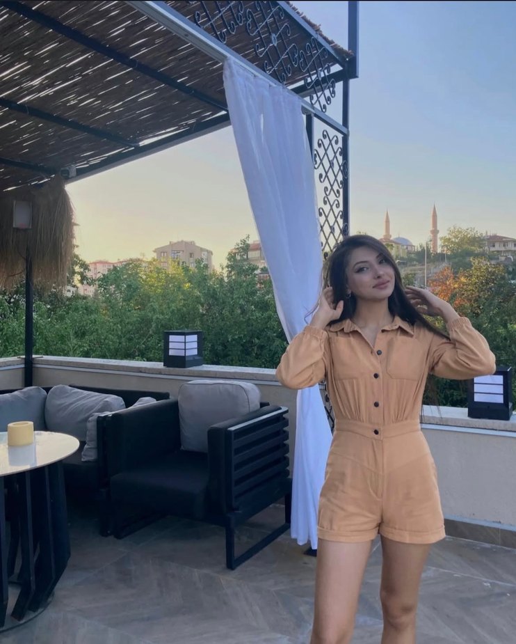 Uzun Kollu Mini Tulum - Görsel 4