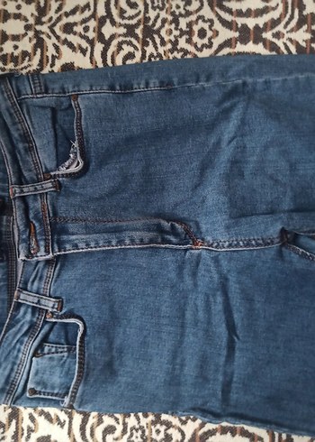 Koton Kadın Lacivert Dar Kesim Kot Pantolon