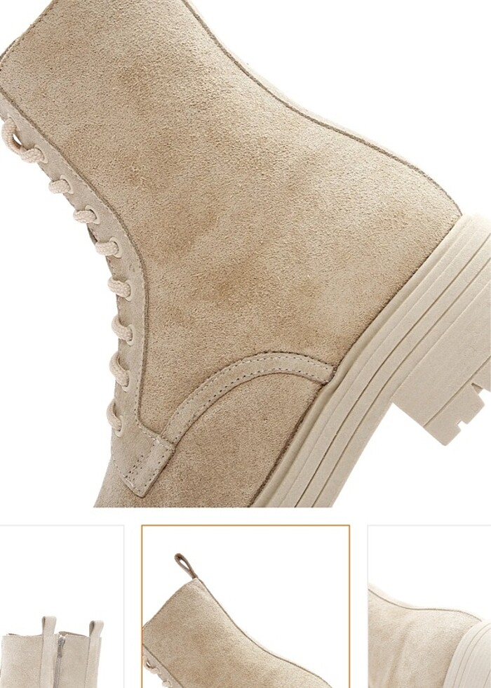 Bot süet deri (Derimod) - Görsel 3