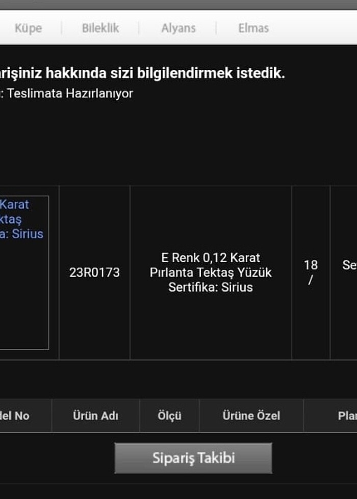 Pırlanta yüzük 0,12 karat, beyaz altın - Görsel 4