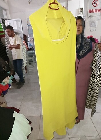 Balık kesim straplez elbise