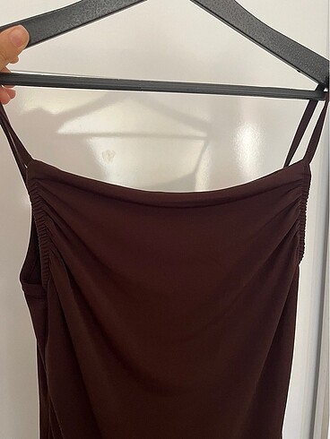 trendyolmilla kahve elbise - Görsel 6