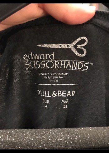 Siyah Baskılı Kadın Tişört - Görsel 3