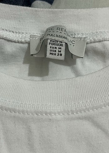 pull and bear çiçekli tshirt - Görsel 5