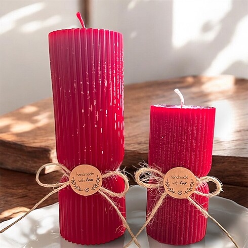 Zara Home İkili sütun mum
