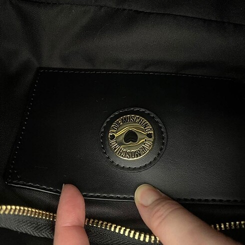 Beden siyah Renk Moschino Siyah Çanta