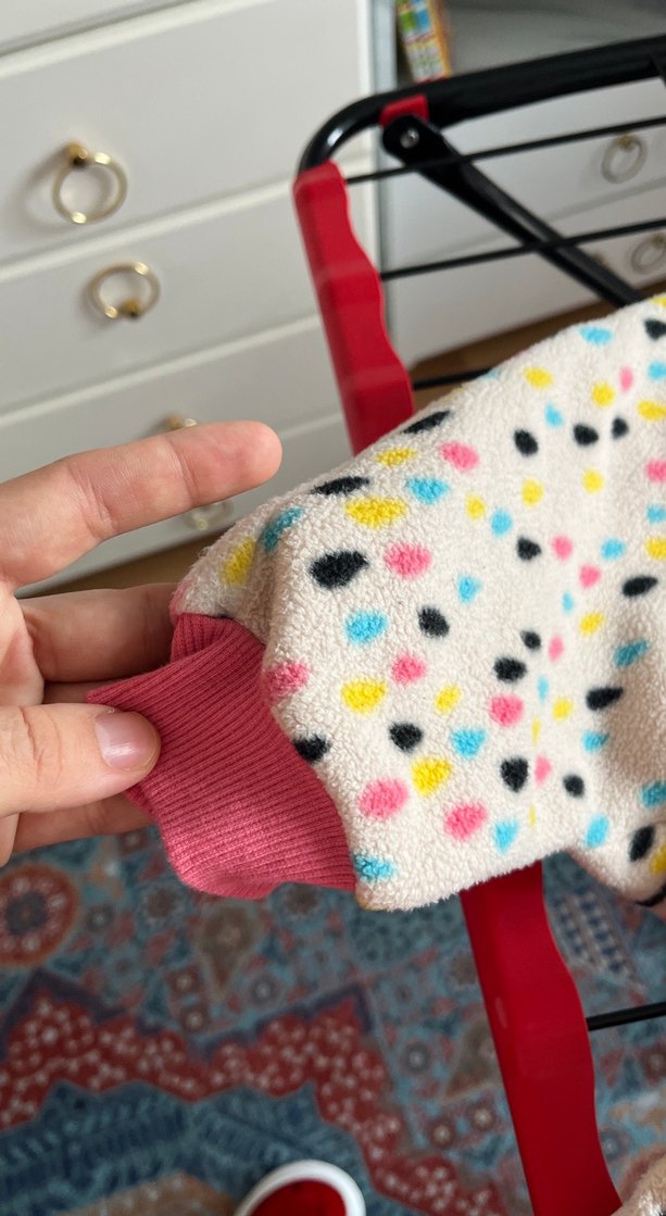 Kapüşonlu, Fermuarlı Bebek Kız Tulum - Görsel 5