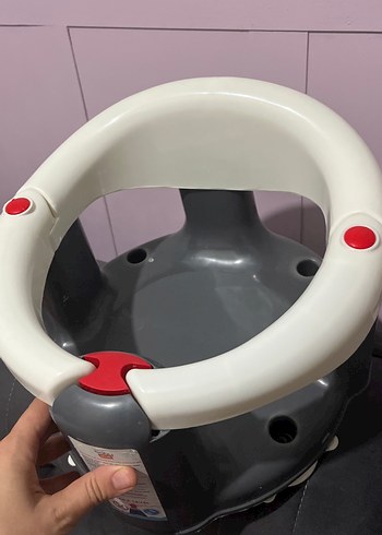 Beden gri Renk Gri Bebek Mama Sandalyesi Oturağı