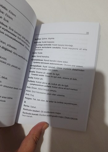 Anatomi Terimler Sözlüğü - Prof. Dr. Nejdet Dursun - Görsel 3