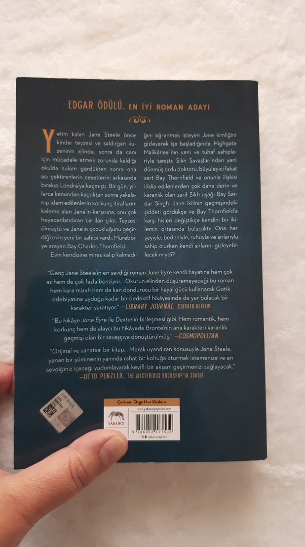 Jane Steele - Lyndsay Faye - Görsel 2