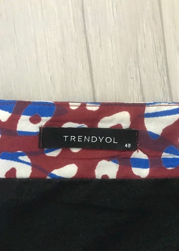 Kadın Çok Renkli Fırfırlı Midi Etek - Görsel 2