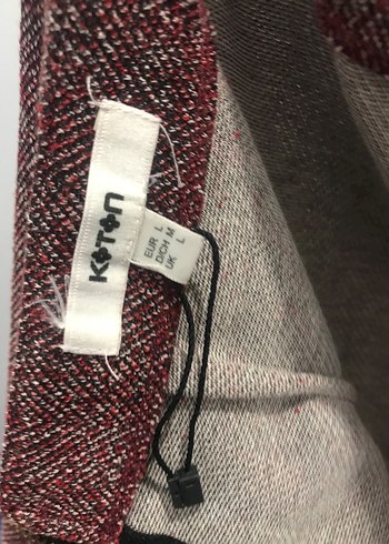 Drapeli Koyu Kahverengi MidiEtek - Görsel 2