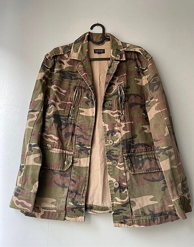 TOPSHOP CEKET KAMUFLAJ DESEN