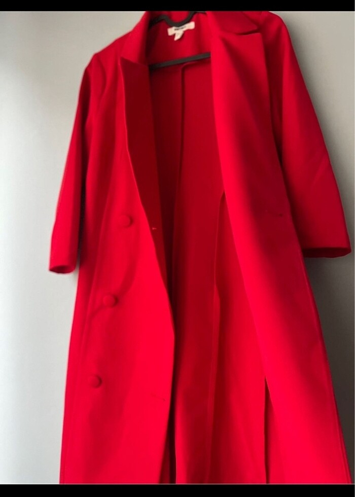 Koton Kırmızı Elbise - Görsel 5