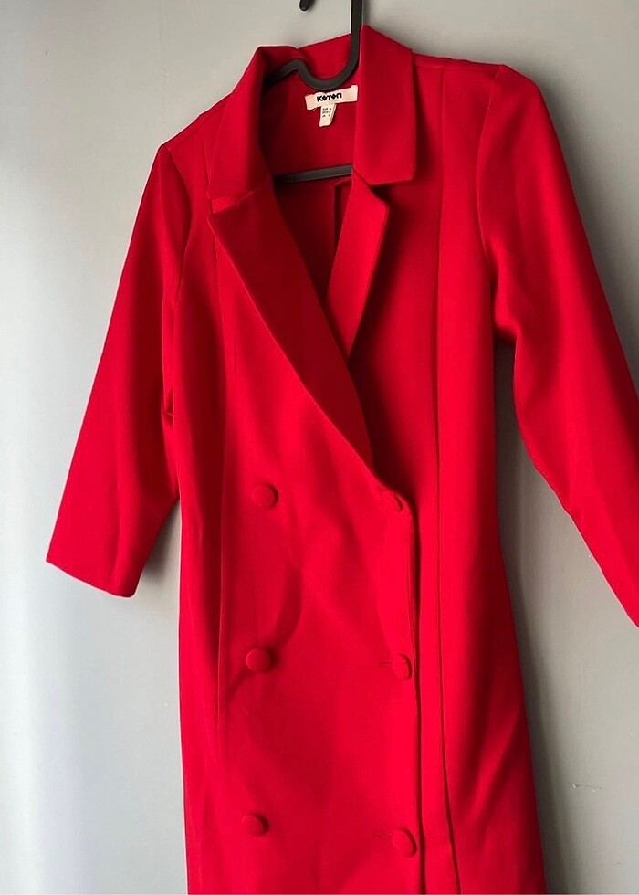 Koton Kırmızı Elbise - Görsel 2